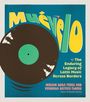 Der Titel lautet "Muévelo". Darunter steht: "The Enduring Legacy of Latin Music Across Borders". Links ist eine Vinyl-Schallplatte.