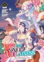 Titel: "Though I Am an Inept Villainess"
Drei Frauen in farbenfrohen traditionellen Gewändern. Japanisches Gebäude im Hintergrund.