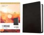 The Message Deluxe Gift Bible, Large Print (Leather-Look, Textured Black), Buch