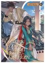 „The Eccentric Doctor of the Moon Flower Kingdom“ Titel eines Mangas. Zwei Charaktere, ein Mann und eine Frau in traditioneller Kleidung.