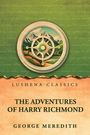 "Lushena Classics", "The Adventures of Harry Richmond", "George Meredith". Illustration: Kompass über Bergen und Wegen.