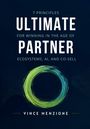 „7 Principles for Winning in the Age of Partner Ecosystems, AI, and Co-Sell“ steht im Zentrum. Ein kreisförmiges, mehrfarbiges Design ist darunter.