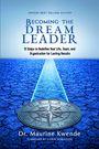 „Becoming the Dream Leader“ von Dr. Maurine Kwende; vor blauem, rissigem Boden mit Kompassrose.