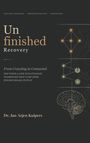 "Unfinished Recovery: From Crawling to Connected" ist der Titel eines Buches von Dr. Jan Arjen Kuipers. Abbildung eines Gehirns.