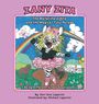 „Zany Zita“, „Being Different is Your Superpower“. Eine Zebra-Ballerina mit Tutu vor Regenbogen und Natur.