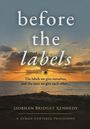 „Before the labels“, Sonnenuntergang am Meer. Untertitel: „The labels we give ourselves, and the ones we give each other...“