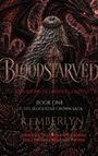 "Bloodstarved," "A Shadows of Louisville Novel," "Book One of the Bloodstar Crown Saga" von "Kemberlyn." Drachen über Stadt.
