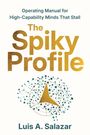 "Operating Manual for High-Capability Minds That Stall", "The Spiky Profile", "Luis A. Salazar". Illustration: Goldener Dreieck im Zentrum.