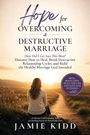 "Hope for Overcoming a Destructive Marriage" von Jamie Kidd. Frau auf einem Pfad bei Sonnenuntergang sitzend.