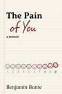 "The Pain of You" und "Benjamin Bunte". Liniertes Papier, zehn Gesichter von glücklich zu traurig nummeriert.