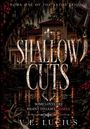 "Book One of the Astor Trilogy. Shallow Cuts. Some loves are meant to leave marks. V. E. Lucius."  
Haus mit beleuchtetem Eingang.