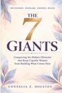 „The 7 Giants“, Buchcover mit floralen Mustern in Pastelltönen. Autorin: Connelia Z. Houston.